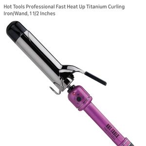 Hot Tools Professional Pink Curling Iron 1.5